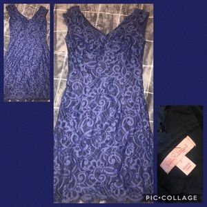 Lilly Pulitzer navy shift dress